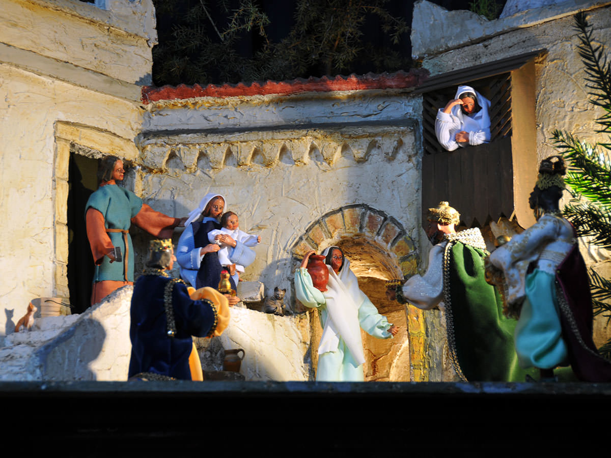 Krippendarstellung in St. Martin in Bamberg